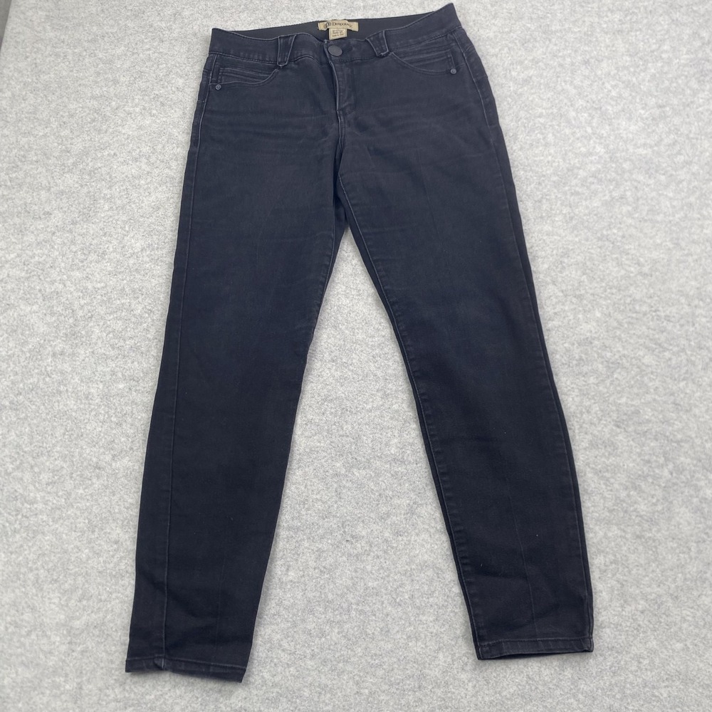 Democracy Womens 10 Black Ab-Solution High Rise Skinny Jeans B1105P4S